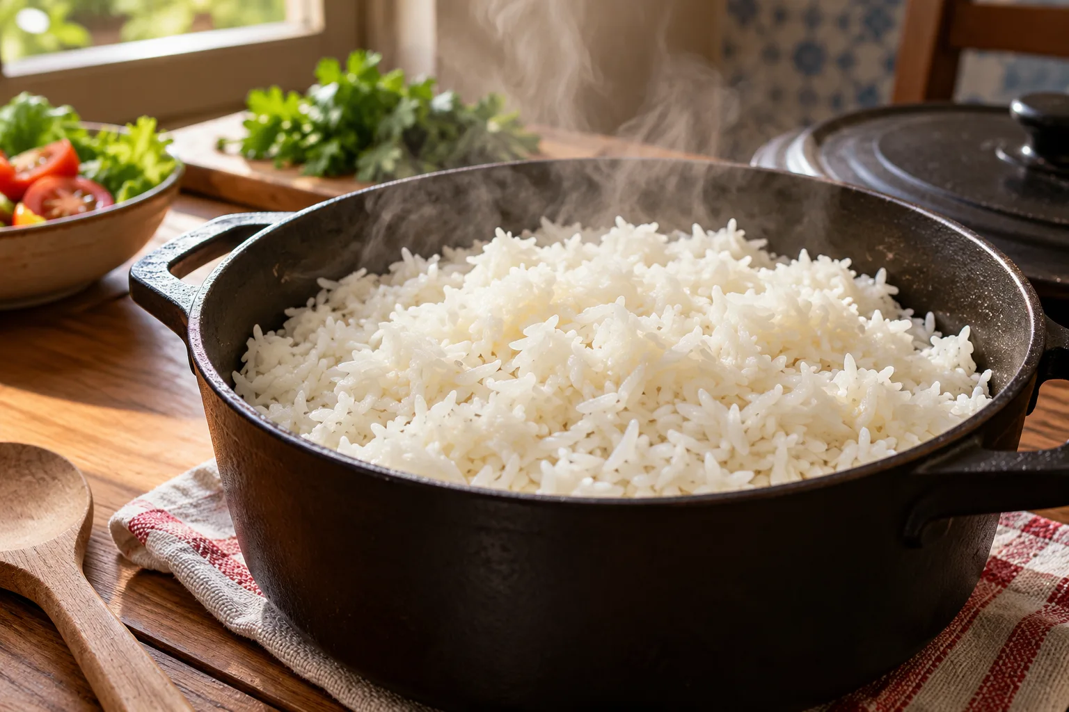 Foto ilustrativa de Arroz sem gás, já fez?
