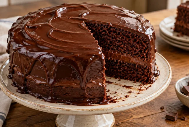 Foto ilustrativa de Bolo de chocolate perfeito