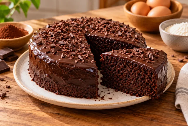 Foto ilustrativa de Bolo de Chocolate Sem Glúten