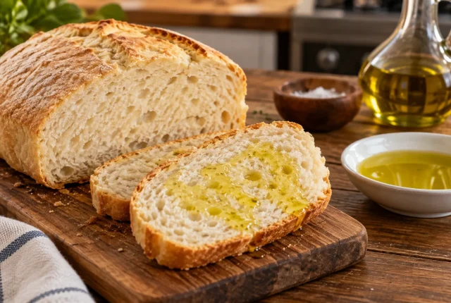Foto ilustrativa de Pão de Arroz com Azeite