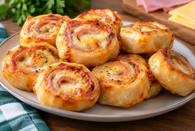 Foto ilustrativa de Rondele de Massa de Pastel com Presunto e Queijo: receita facil, econômica e perfeita para congelar