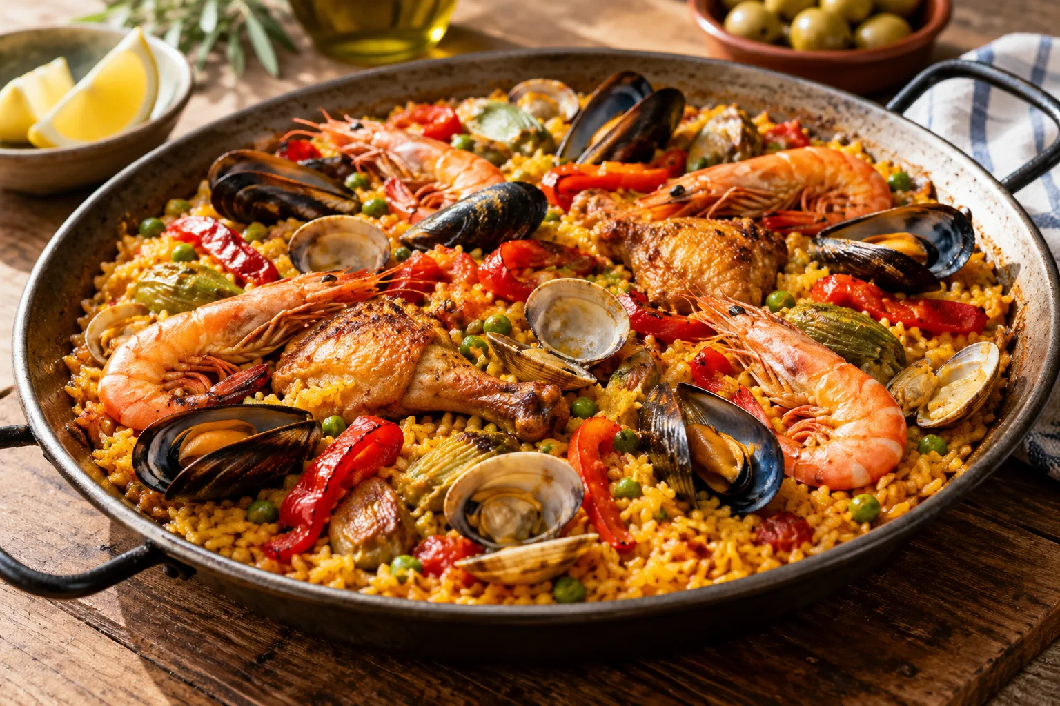 Foto ilustrativa de Paelha valenciana original!