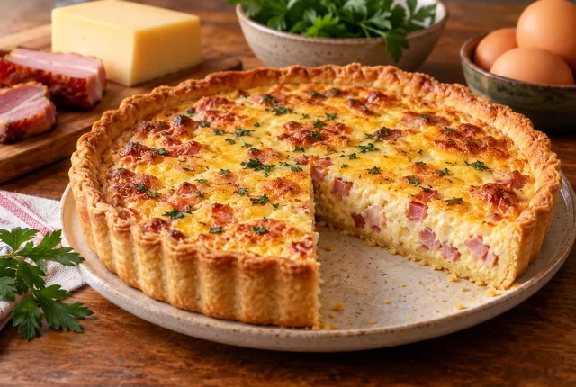 Foto ilustrativa de Quiche Lorraine à Mineira
