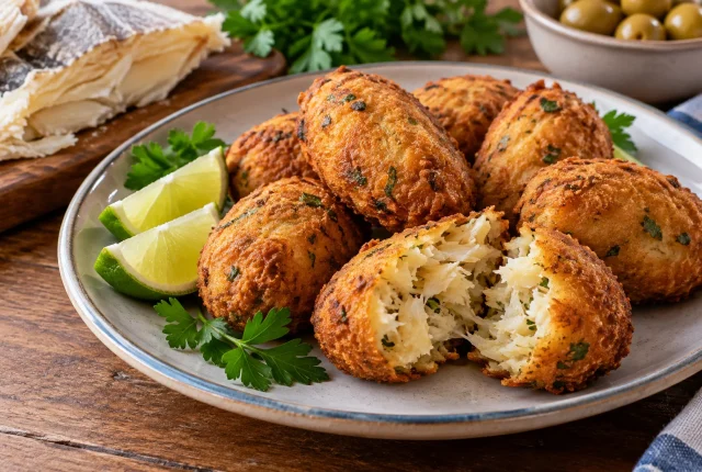 Foto ilustrativa de Bolinho de Bacalhau