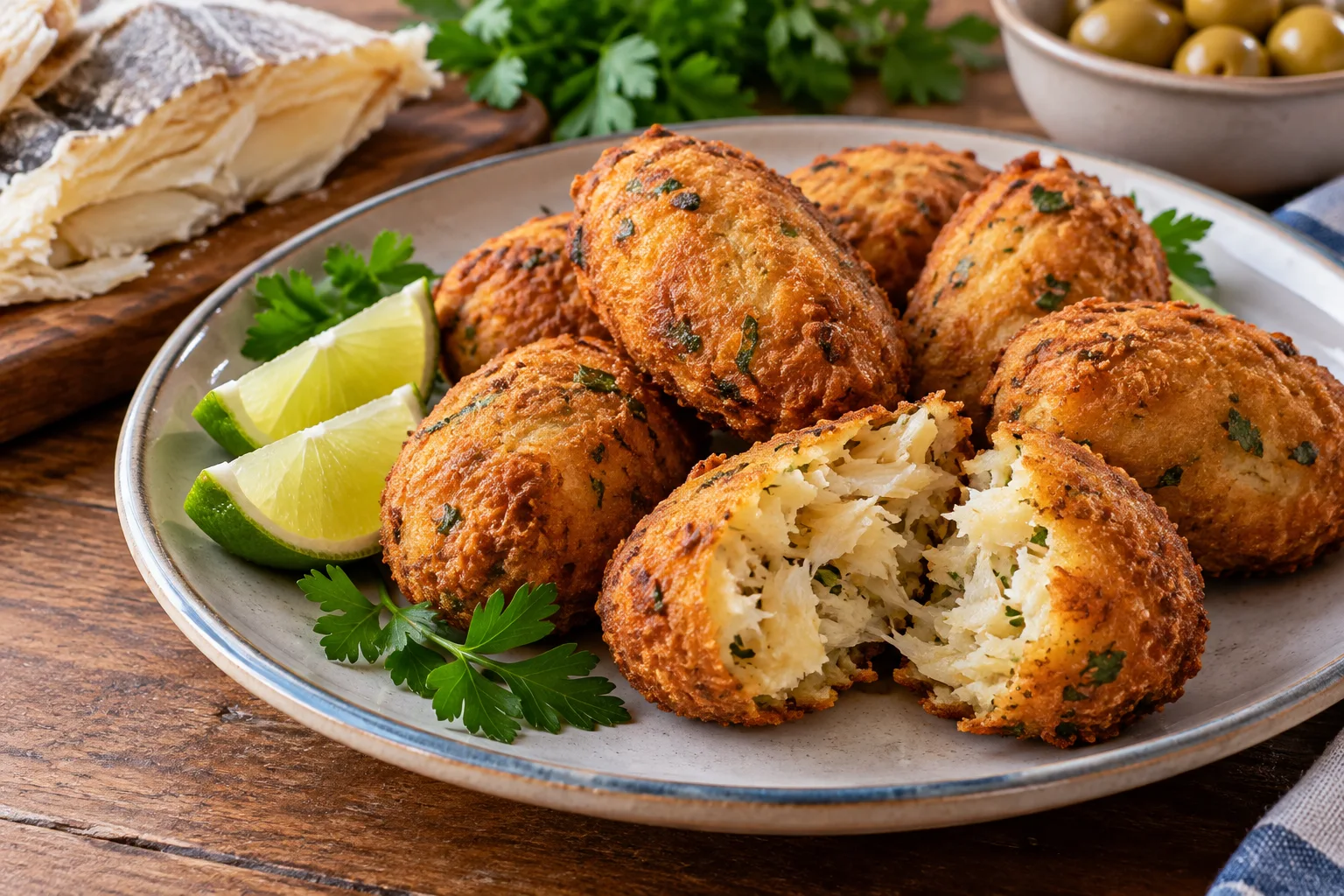 Foto ilustrativa de Bolinho de Bacalhau