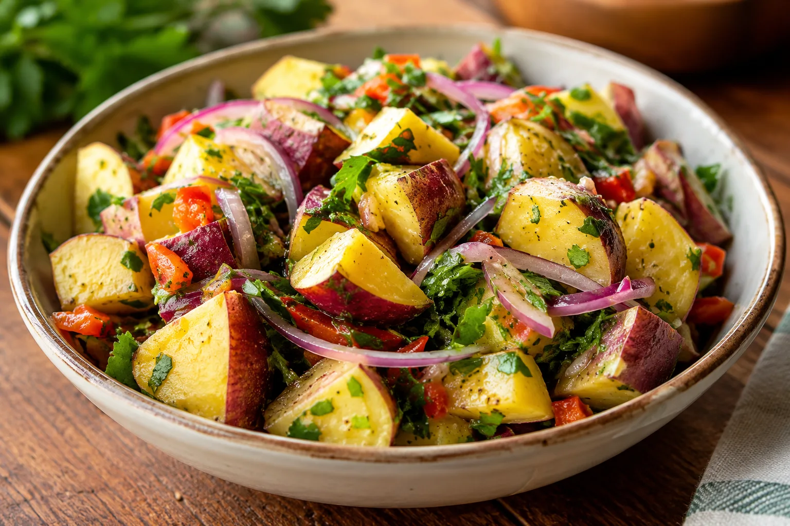 Foto ilustrativa de Salada de Batata Doce