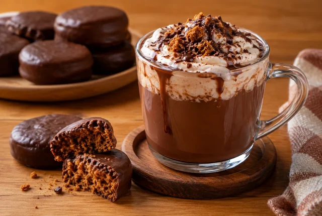 Foto ilustrativa de Chocolate Quente Pão de Mel