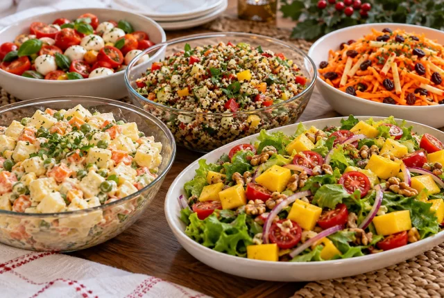 Foto ilustrativa de Coletânea de Saladas para o Fim de Ano