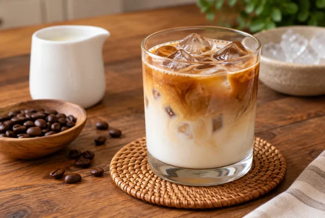 Foto ilustrativa de White Iced Coffee