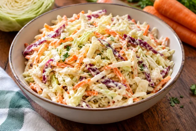 Foto ilustrativa de Coleslaw – Salada de Repolho