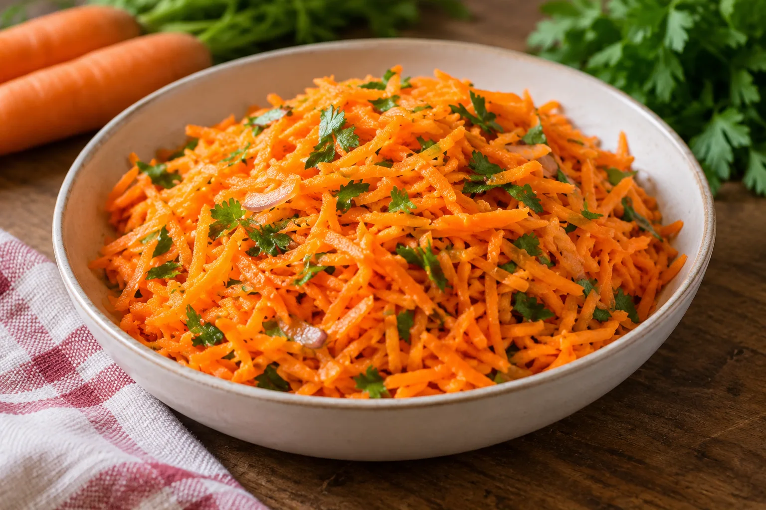 Foto ilustrativa de Salada de Cenoura