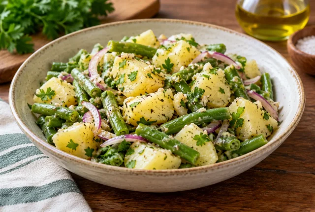 Foto ilustrativa de Salada de Batata com Vagem