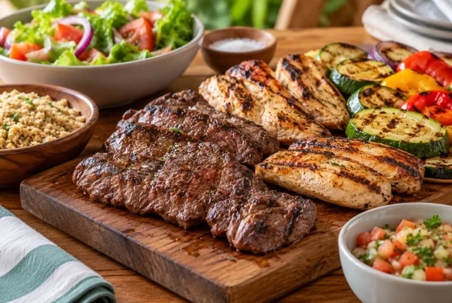 Foto ilustrativa de Churrasco Saudável Rápido!