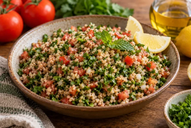 Foto ilustrativa de Tabule de Trigo de Kibe